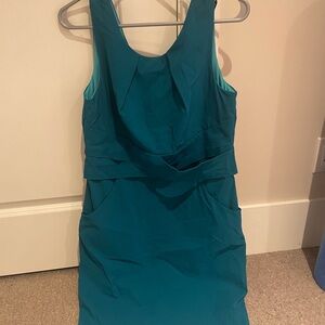 Le Chateau Teal Mini Dress